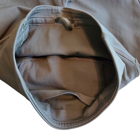 Lululemon Fast And Free Leggings Grey Size 4 LW5DKHS Dark Raw Ankle - Picture 4 of 10